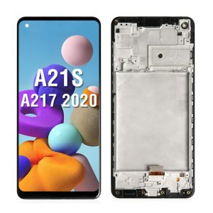 Samsung Galaxy A21s LCD Display with Frame