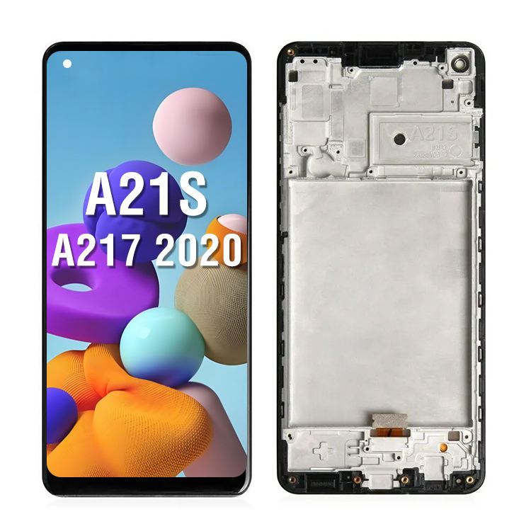 Samsung Galaxy A21s LCD Display with Frame