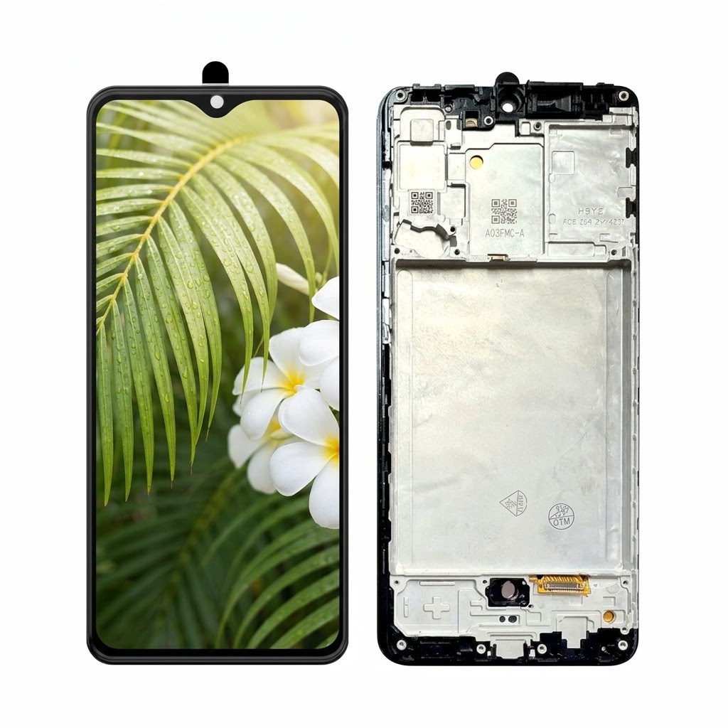 Samsung Galaxy A31 OLED Display with Frame