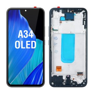 Samsung Galaxy A34 OLED Display with Frame