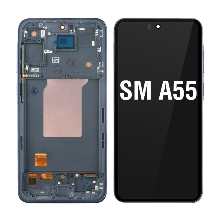Samsung Galaxy A55 5G OEM Incell TFT Display with Frame