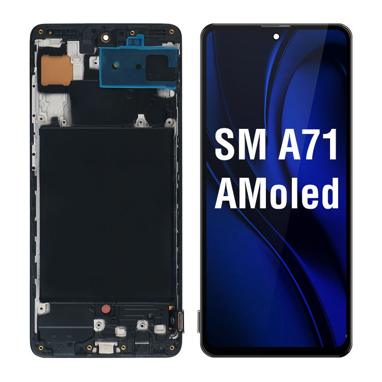 Samsung Galaxy A71 OLED Display with Frame