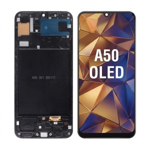 Samsung Galaxy A30 / A50 / A50s OLED Display with Frame