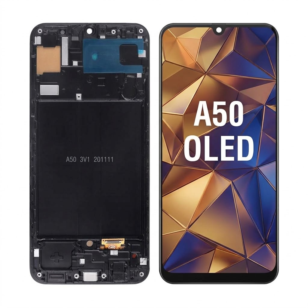 Samsung Galaxy A30 / A50 / A50s OLED Display with Frame